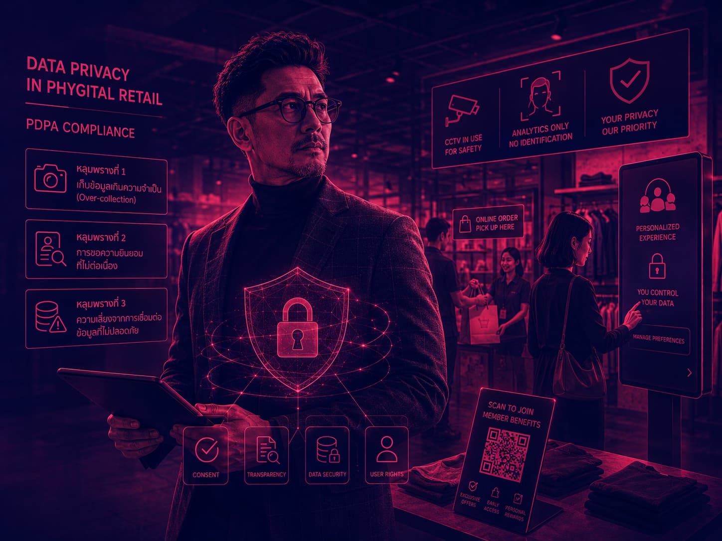 หลุมพรางของ Phygital: ความท้าทายเรื่อง Data Privacy และการรับมือ PDPA