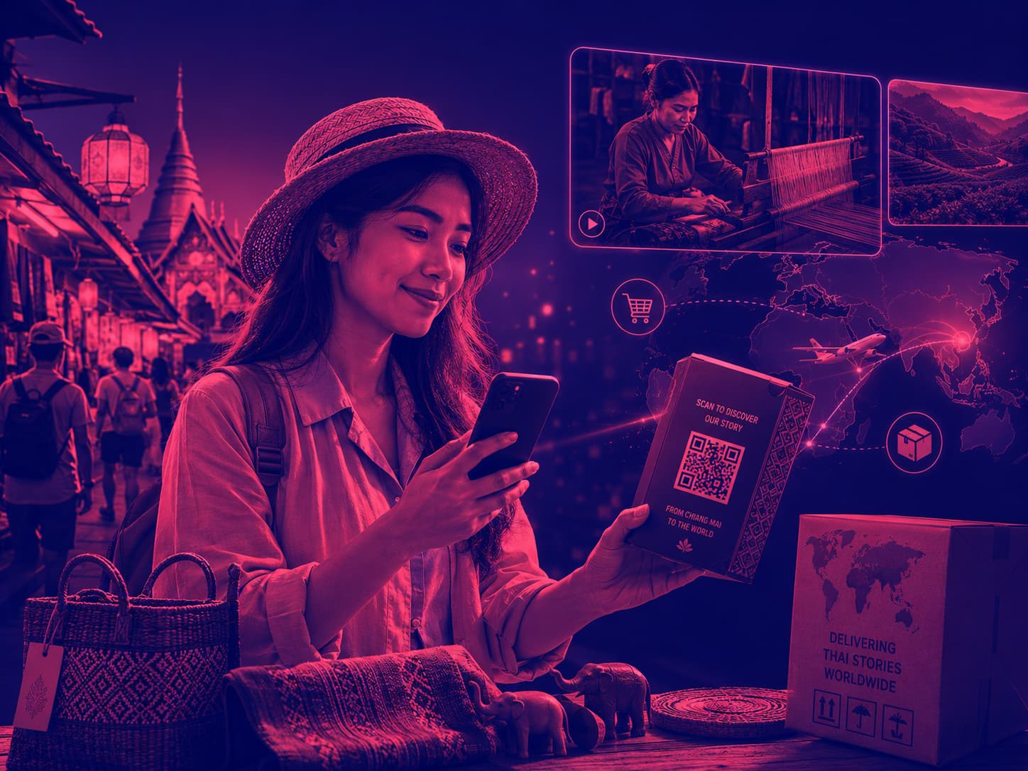 พลิกโฉมการท่องเที่ยวและของฝากด้วย Phygital Marketing