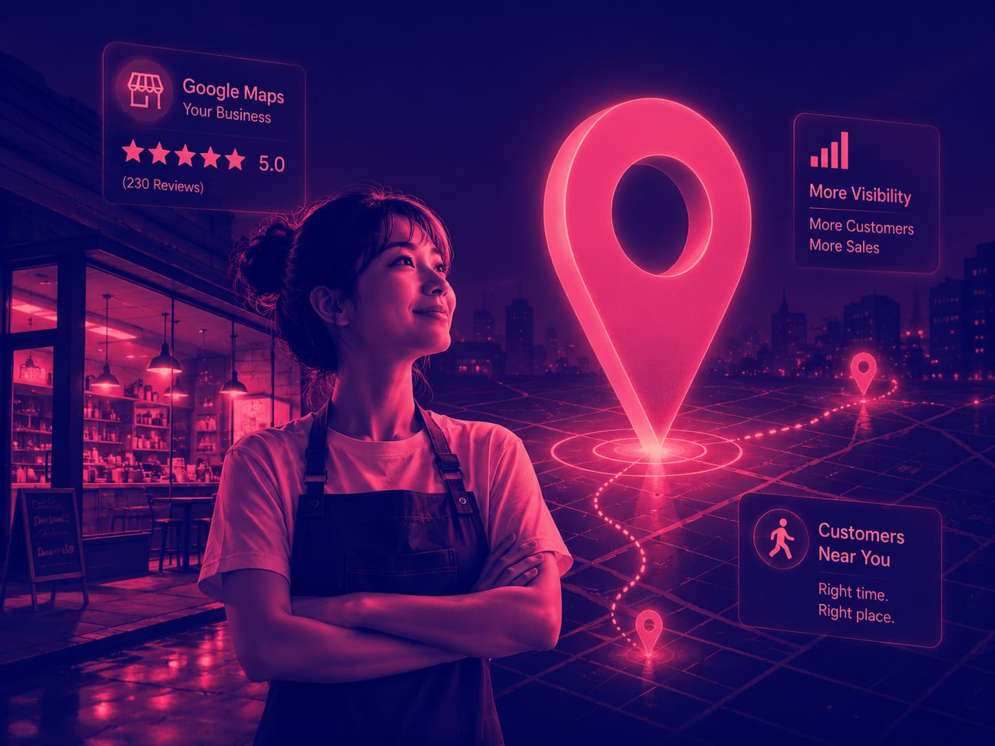 บริการปักหมุด Google Maps และทำ Local SEO ดึงดูดลูกค้า