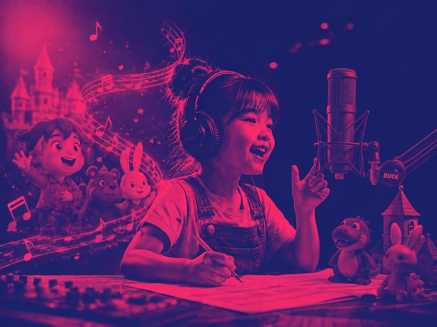 บริการแต่งเพลงเด็กและดนตรีประกอบแอนิเมชัน (Global Standard)