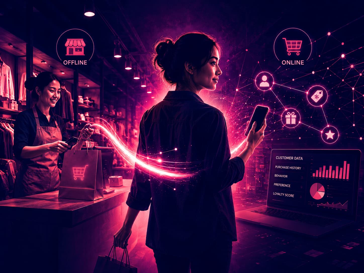 เชื่อมข้อมูลหน้าร้านกับออนไลน์: เคล็ดลับทำ Phygital Marketing ให้เพิ่มกำไร