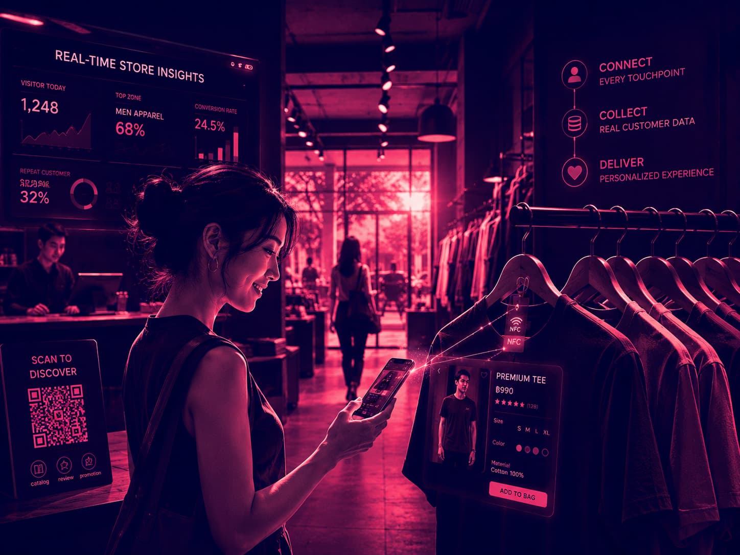 สร้าง Phygital Store อย่างไร? พลิกโฉมหน้าร้านธรรมดาให้กลายเป็นพื้นที่เก็บ Data และสร้างยอดขาย