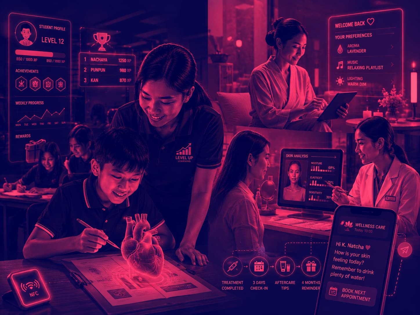 Phygital Education & Wellness: ยกระดับกวดวิชาและคลินิกด้วย Data
