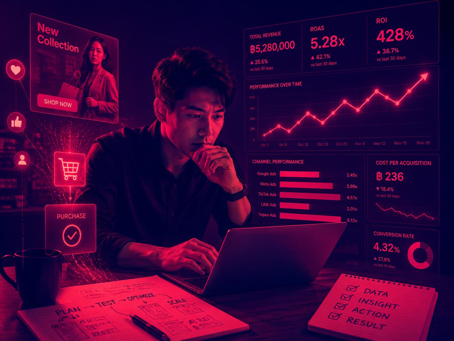 Performance Marketing Agency คืออะไร? เอเจนซีที่เน้นยอดขายและ ROI