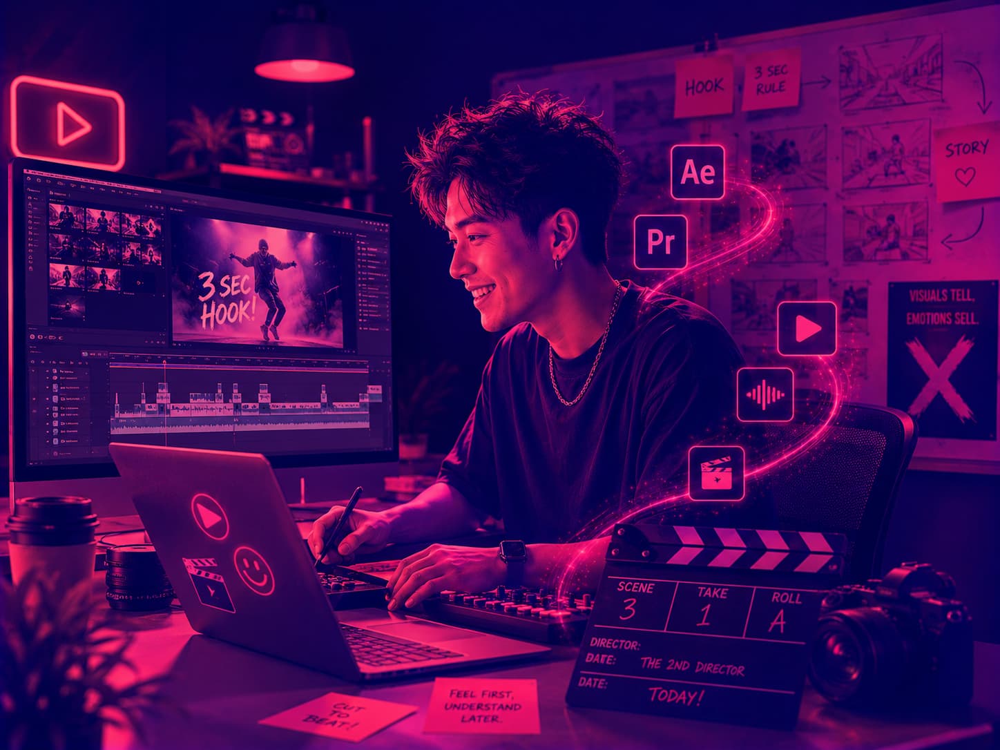 Video Editor & Motion Graphic: นักสร้างจังหวะวิดีโอโฆษณา