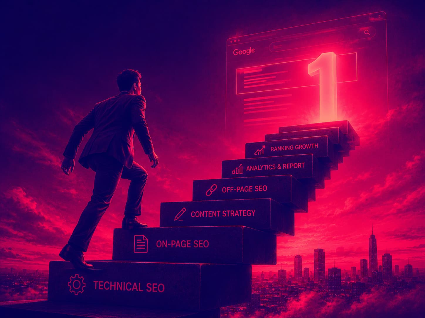 บริการรับทำ SEO สายขาว (SEO Agency) ดันเว็บไซต์ติดหน้าแรก Google