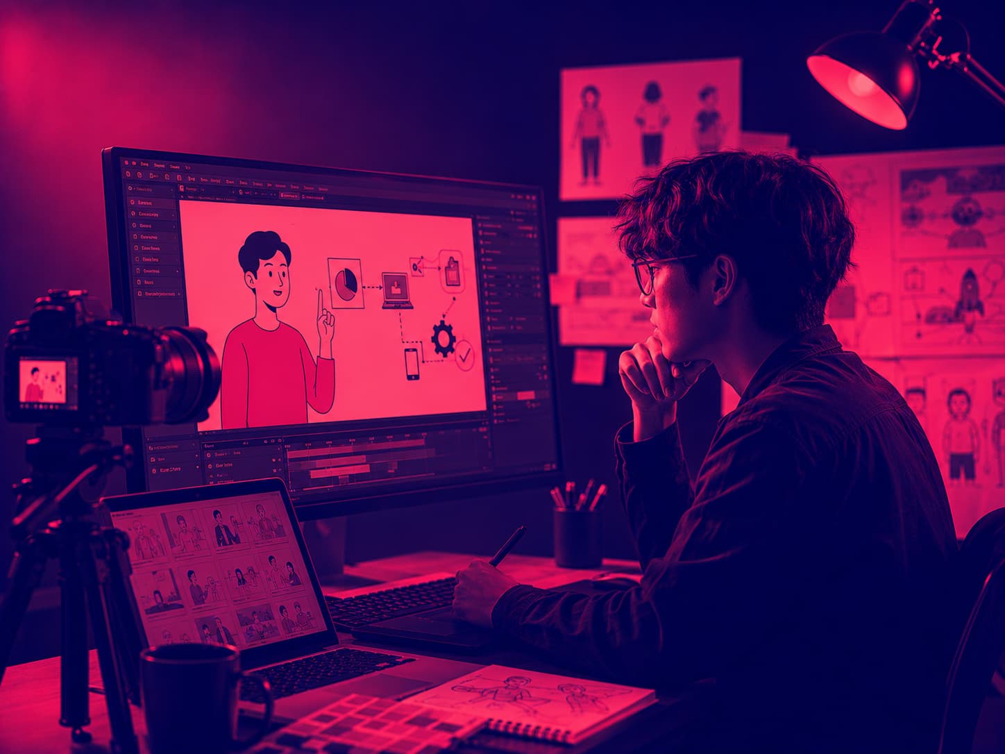 บริการรับทำ Motion Graphic และ 2D Animation เล่าเรื่องยากให้เข้าใจง่าย