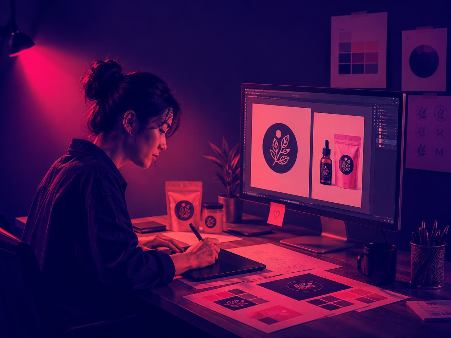 บริการรับออกแบบกราฟิก (Graphic Design) ทุกรูปแบบ